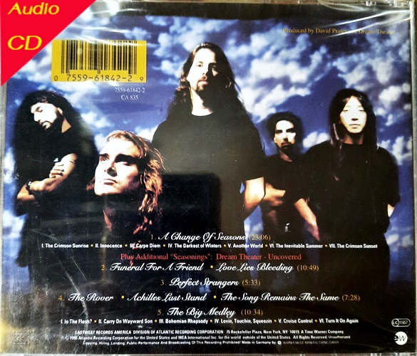 CD Dream Theater - A Change of seasons ( Cd New)