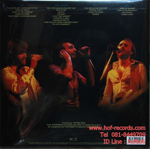 Bee Gees - Here at Last Bee Gee Live 2Lp N.