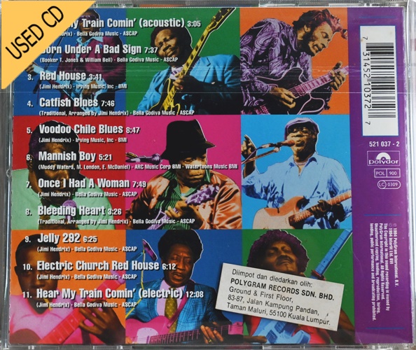 USED CD Jimi Hendrix - Blues