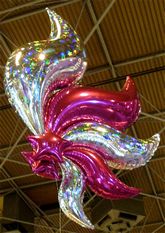 ลูกโป่งฟลอย์รูปดาว สีชมพู ไซส์ 24 นิ้ว - Star Shape Balloon Pink Color Size 24 " / Item No. TL-G003