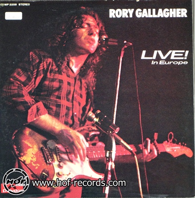 Rory gallagher - live in europe 1lp