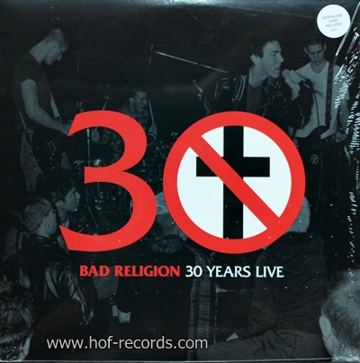 Bad Religion - 30 Years Live 1Lp N.