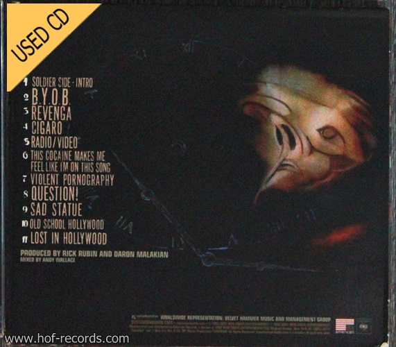 Used CD System of a down - Mezmerize