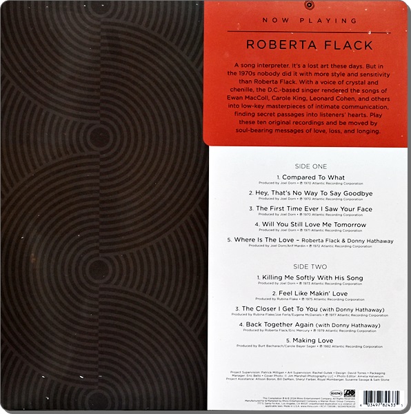 Roberta Flack - Now Playing 1Lp New