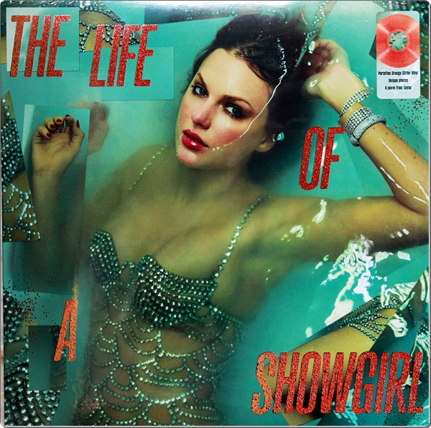 Taylor Swift - The Life Of A Shoegirl (Orange Glitter Vinyl) 2Lp New