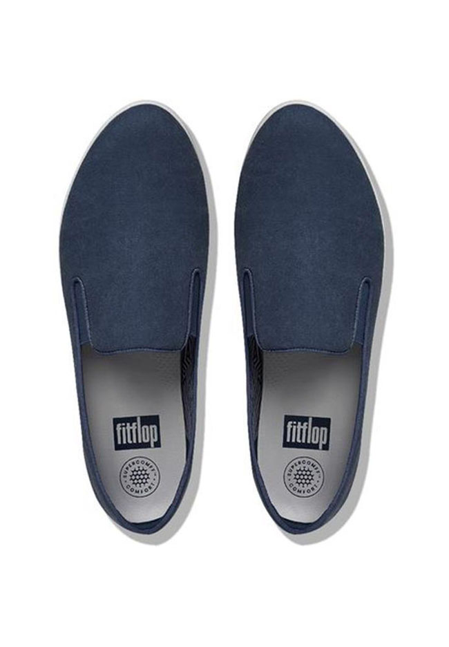Fitflop Superskate Canvas Loafers Midnight Navy ของแท้ นำเข้าจาก USA และ UK