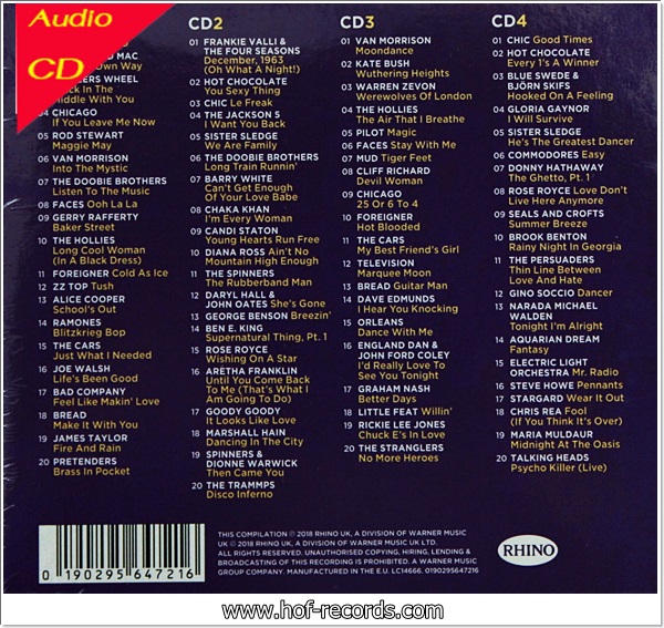 Seventies - The Greatest Seventies Album 4Cd N.