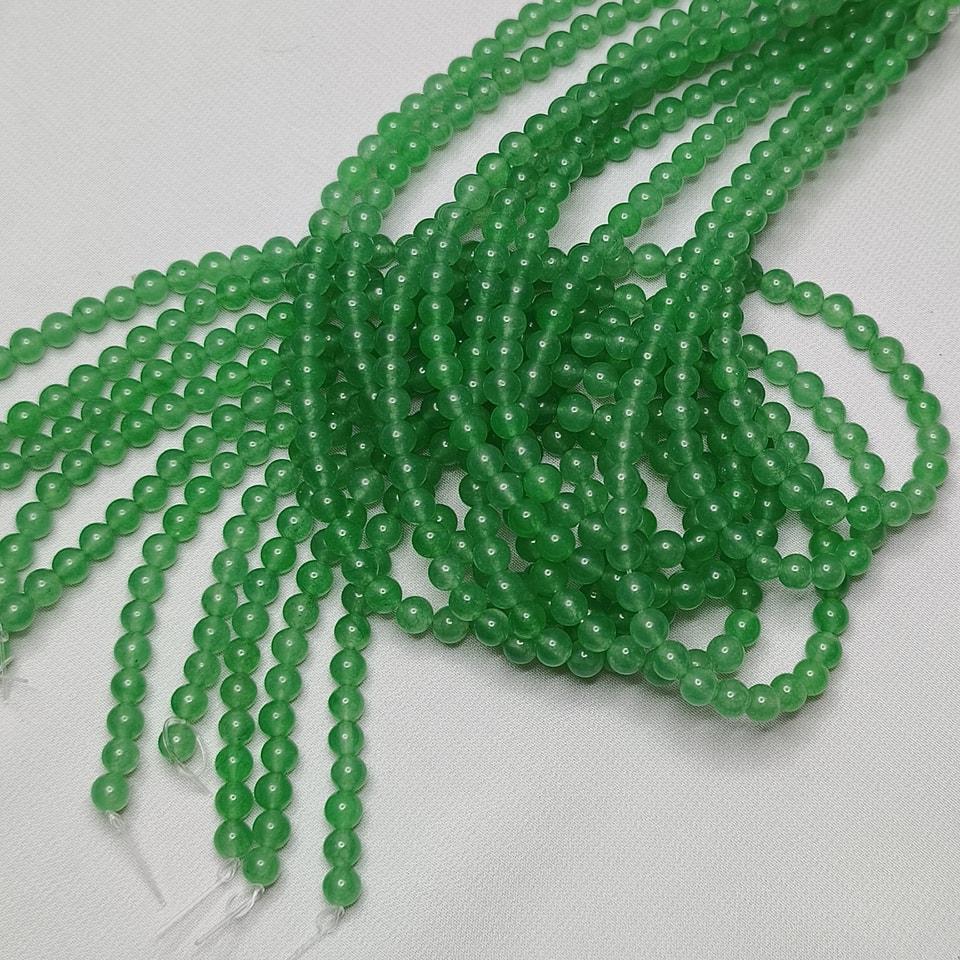 หินอเวนเจอรีน หินเพิ่มโชค ความคิดสร้างสรรค์ เปิดจิต ลดกังวล ยาว 37 ซม. 6 มิล (63 เม็ด)