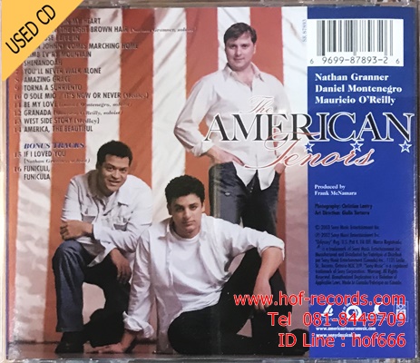The American Tenors ( US) Used CD 1 Dise VG++