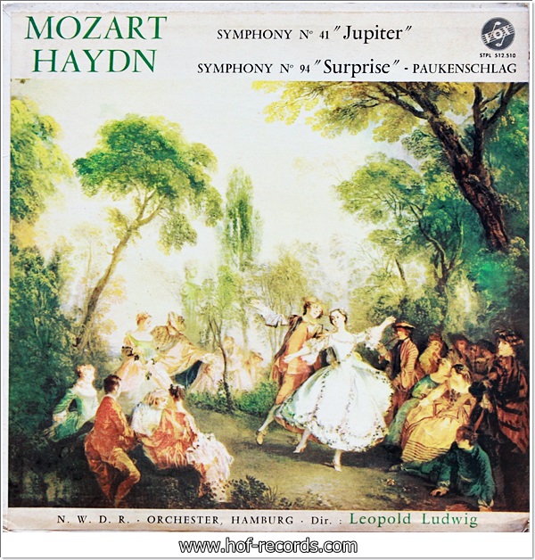 Mozart Haydn Symphony No 41 "Jupiter" , Symphony No 94 "Surprise" (USA) 1lp
