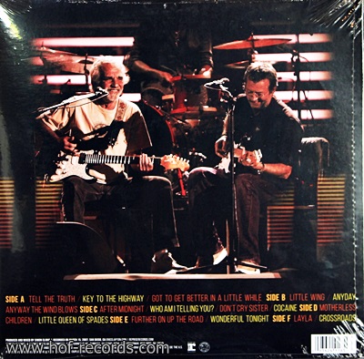 Eeric Clapton - Live In San Diego With Special Guest JJ cale 3 Lp N.
