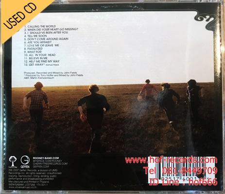 Rooney - Calling the world (Thai) Used CD 1 CD VG++