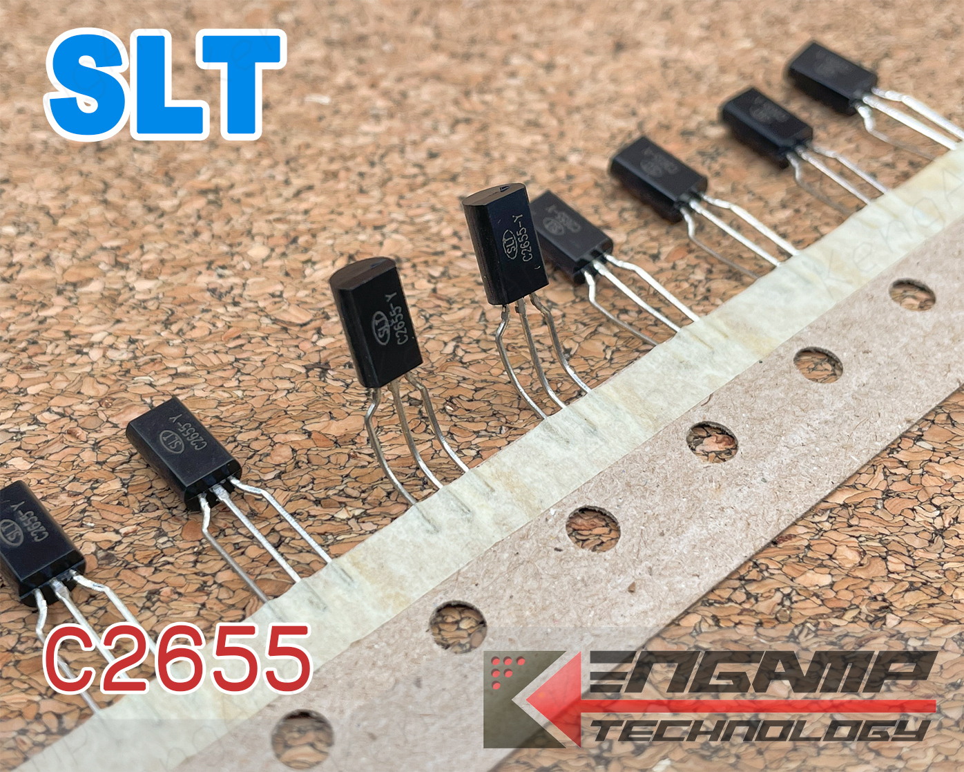 (10ตัว) [TR] 2SC2655 SLT UTC TR NPN 2A 50V 0.9W TO-92L