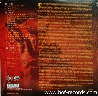 Dio - Holy Diver Live 3Lp N.