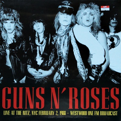 Guns N' Roses - Live At The Ritz' NYC February 2. 1988 1Lp N.