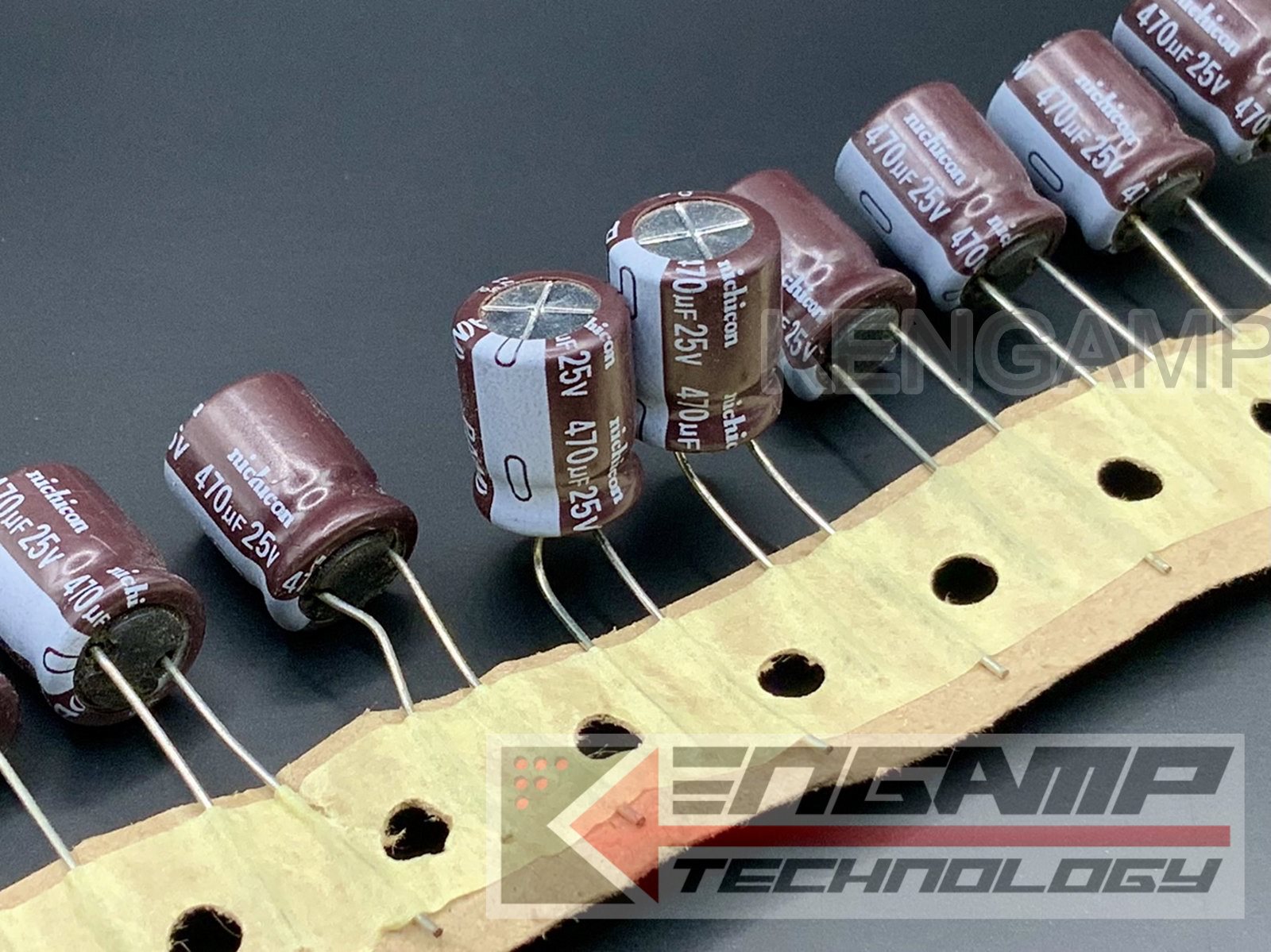 (10ตัว) 470uF/25V 105 C Nichicon PA(M) 10x12.5mm P=5mm