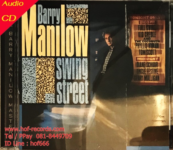 Used CD ฺBarry Manilow - Swing street ( good)
