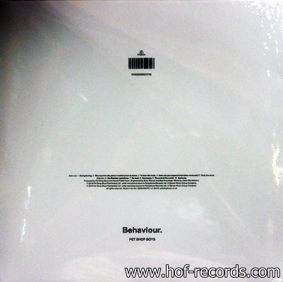 Pet Shop Boy - Behaviour 1Lp N.