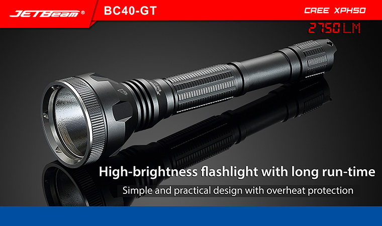 ไฟฉายแรงสูง Jetbeam BC40GT