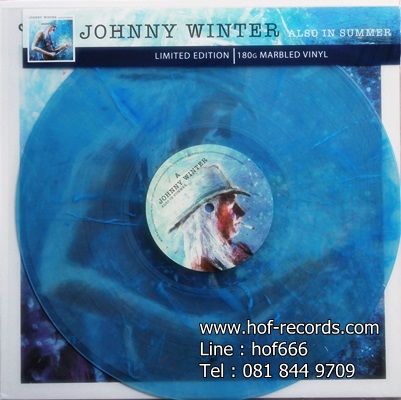 Johnny Winter - Also In Summer (Blue Vinyl) 1Lp N.