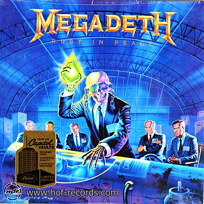 Megadeth - Rust In Peace 1990 1Lp NEW