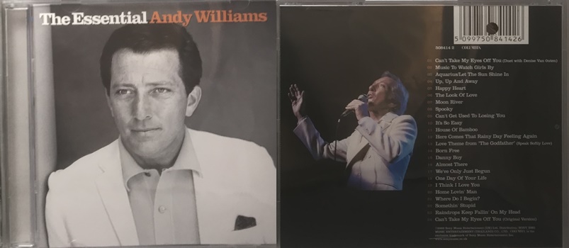 Used CD Andy Williams - The Essential ( Very good - Promotion)