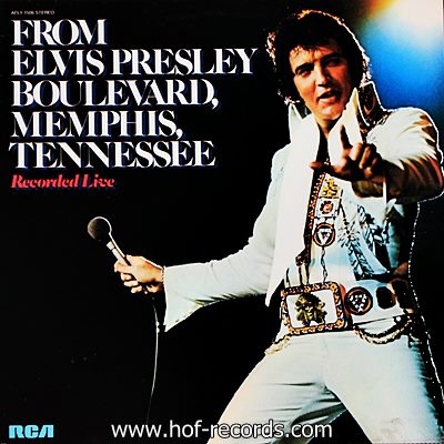 Elvis Presley - From Elvis Presley Boulevard, Memphis, Tennessee 1lp