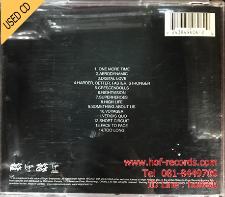 Daftpunk - Discovery ( Canada ) Used CD 1 Dise VG++