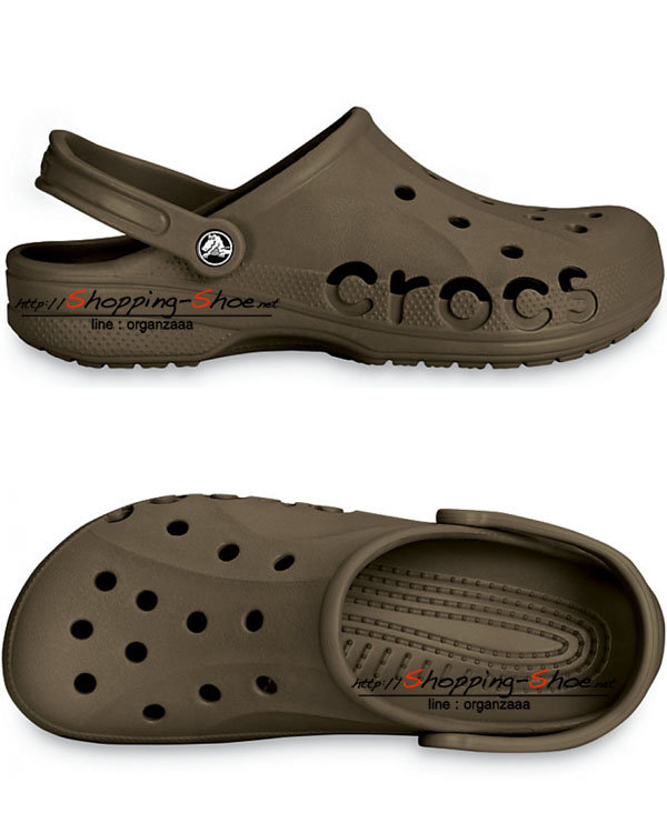 Crocs Baya Chocolate ของแท้ Outlet ไทยและอเมริกา