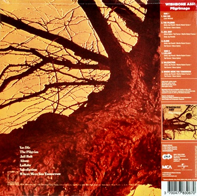Wishbone Ash - PiIgrimage 1Lp N.
