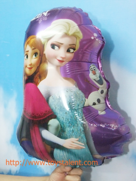 ลูกโป่งฟลอย์การ์ตูน เจ้าหญิงโฟรสเซนต์ เอลซ่า แอนนา - Frozen Princess Foil Balloon / Item No. TL-A115