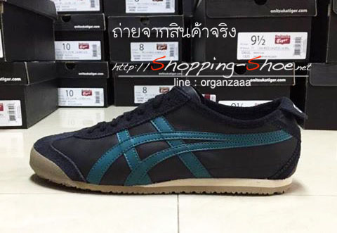 Onitsuka Tiger Mexico 66 - Black / Shaded Spruce ของแท้ มีกล่อง ป้ายครบ