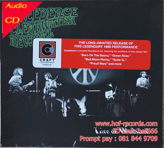 CD CCR- Live at Woodstock * New