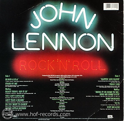 John Lennon - Rock 'N' Roll 1975 1lp