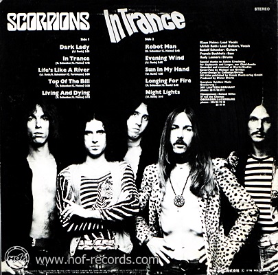 Scorpions - In Trance 1976 1lp