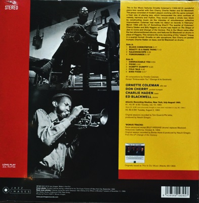 Ornette Coleman - This Is Our Music 1Lp N.