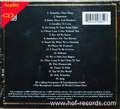 CD Carpenter - Gold * New