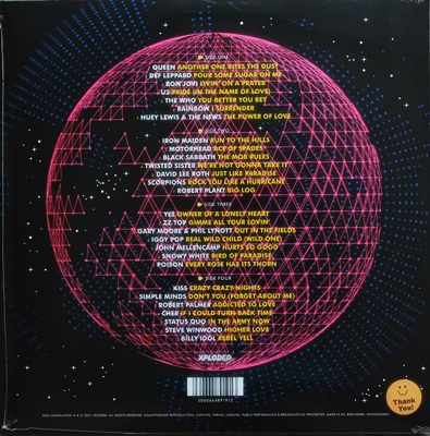 80s Rock Down - The Ultimate Rock Anthems 2Lp N.