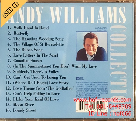 Andy Williams - Collection ( AU ) Used CD 1 Dise VG++