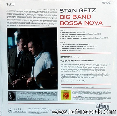 Stan Getz - Big Band Bossa Nova 1Lp N.