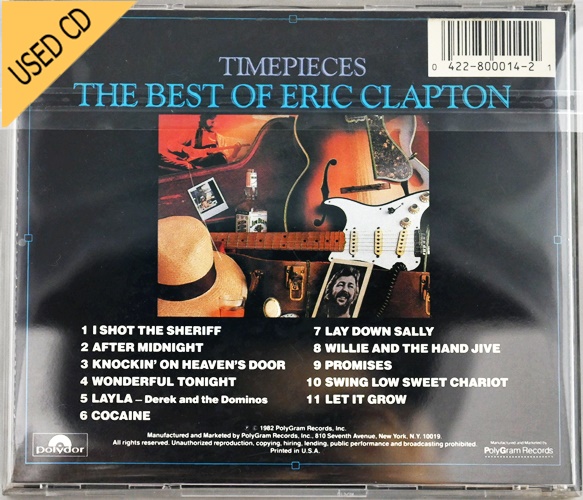 Used CD Eric Clapton - The best of