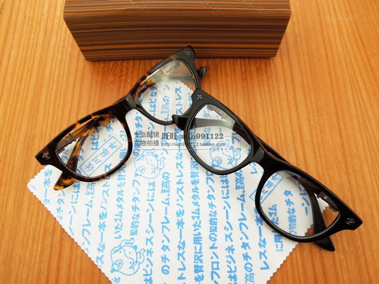 ไม้หลากสี!!กรอบแว่นสายตาทรงเหลี่ยม No.26 ทูโทน ขาไม้แท้ (ดำไม้ กระ ดำเงา น้ำตาลไม้)