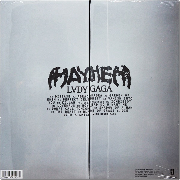 Lady Gaga - Mayhem 2Lp New