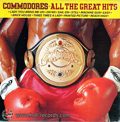 Commodores - All The Great Hits 1982 1lp