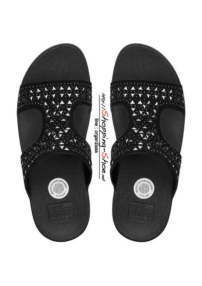 Fitflop Carmel Slide Black ของแท้ นำเข้าจาก USA และ UK