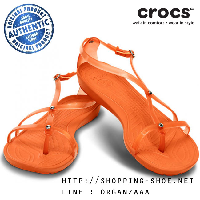 Women's Crocs Really Sexi Sandal - Tangerine ของแท้ Outlet ไทยและอเมริกา