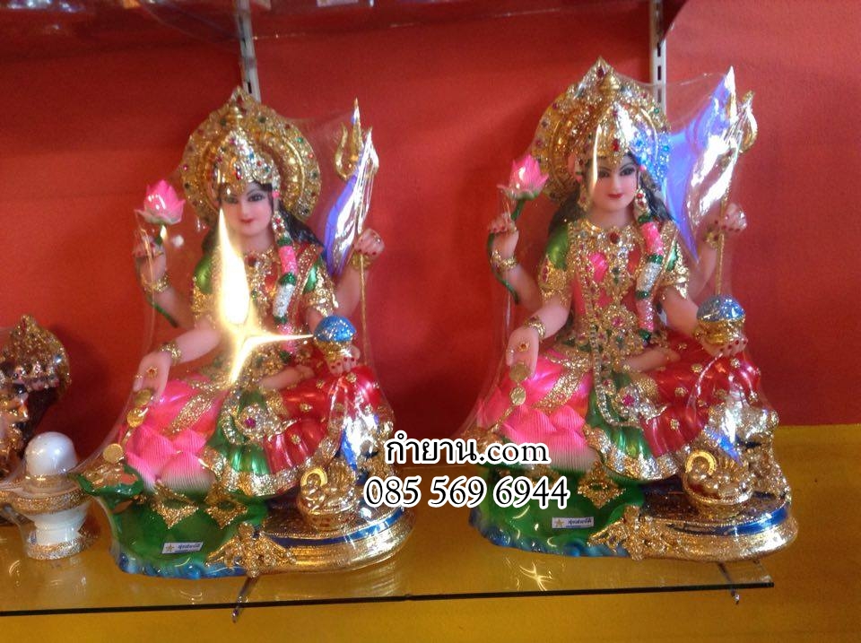 พระอุมา-ลักษมี 2 ร่าง หน้าตัก 11 นิ้ว สูง 23 นิ้ว