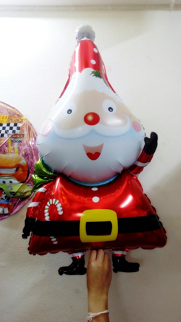 ลูกโป่งฟลอย์ ซานตาครอส - Santa Claus Foil Balloon / Item No.TL-A108/B