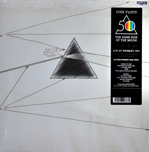 Pink Floyd - The Dake Side Of The Moon Live At Wembley 1974 1Lp New