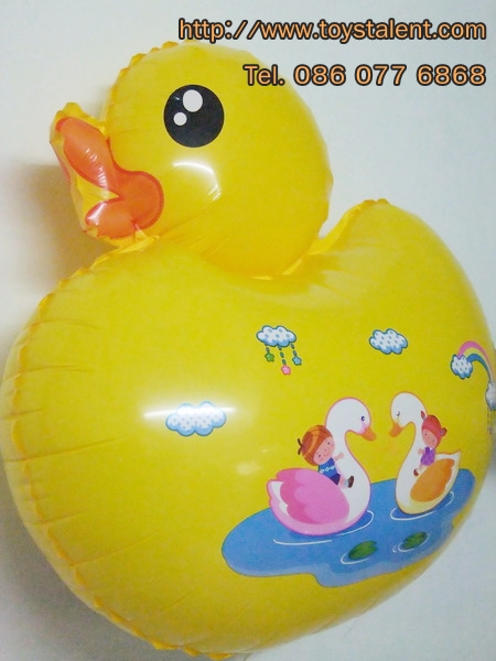 ลูกโป่งฟลอย์ เป็ดสีเหลือง - Duck Foil Balloon / Item No. TL-B018